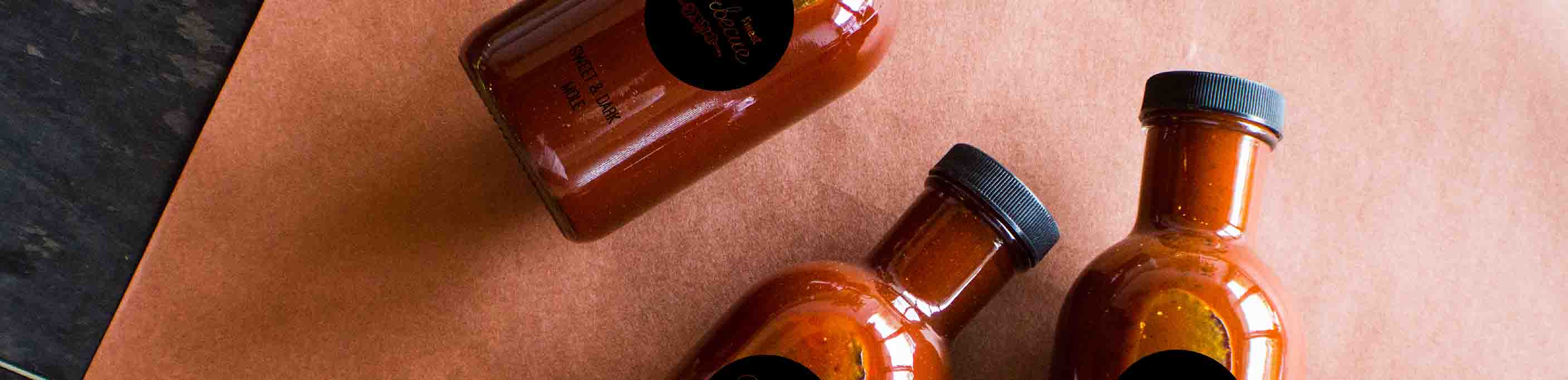 Bottles for Barbecue and Hot Sauce