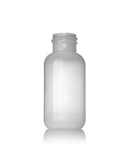 1oz Natural LDPE Boston Round Plastic Bottle