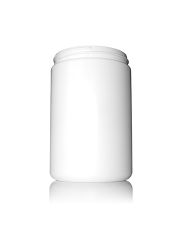 25oz (793ml) White HDPE  Wide Mouth Round Jar - 89-400 Neck 