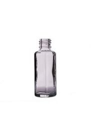 8.3ml Flint (Clear) Selena Square Glass Bottle - 13-415 Neck