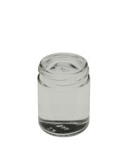 1.25oz Flint Glass Cream Jar