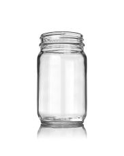 8oz Flint Economy Glass Jar