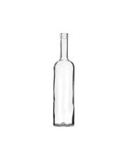 750ml (25.4oz) Flint Glass California Bar Top Round - 18.5mm Neck