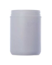 120oz White Color HDPE Plastic Jar With 120-400 Neck Finish