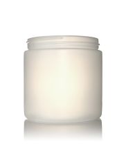 16oz (473ml) Natural HDPE Wide-Mouth Jar - 89-400 Neck