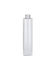 6.76oz (200ml) Clear PET 30% PCR Tubo Slim Cylinder Round Plastic Bottle - 24-410 Neck (Recycled Plastic)