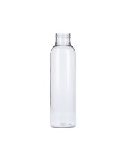 4.23oz (125ml) Clear PET 30% Sonata Round Plastic Bottle - 24-410 Neck (Recycled Plastic)