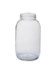 64oz Flint Economy Glass Jar