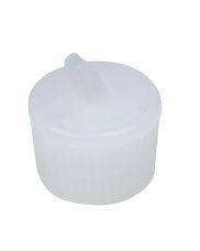 24-410 Natural Plastic Liquid Dispensing Cap (2.5mm Orifice)