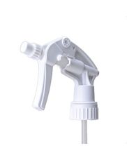 28-400 White Plastic Trigger Sprayer With Adjustable Nozzle (1.10cc output)