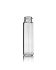 2 Dram ( 7.39ml) Flint (Clear) Round Glass Vial - 15-425 Neck