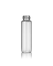 3 Dram (11ml) Flint (Clear) Round Glass Vial - 15-425 Neck