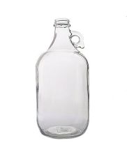 64oz Flint Pistol Grip Glass Jug