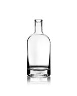 750ml (25.4oz) Flint (Clear) Nordic Spirits Bar Top Glass Bottle - 21.5mm Neck 