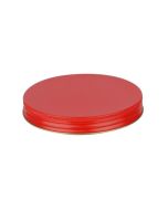 120-400 Red Metal Screw Cap With Customizable Liner Options