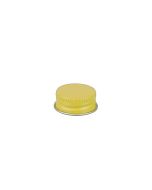 22-400 Yellow Metal Screw Cap With Customizable Liner Options