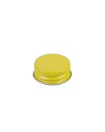 24-400 Yellow Metal Screw Cap With Customizable Liner Options