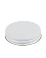 70G White Metal Screw Cap With Customizable Liner Options