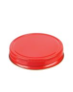 70G Red Metal Screw Cap With Customizable Liner Options