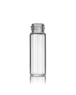 1 Dram (3.696ml) Flint (Clear) Round Glass Vial - 13-425 Neck