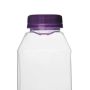 Cap installed in PET juice bottle