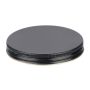 100-400 Black Metal Screw Cap With Customizable Liner Options