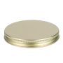 100-400 Gold Metal Screw Cap With Customizable Liner Options