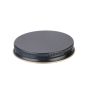63-400 Black Metal Screw Cap With Customizable Liner Options