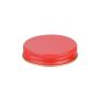 45-400 Red Metal Screw Cap With Customizable Liner Options