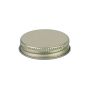 43-400 Gold Metal Screw Cap With Customizable Liner Options
