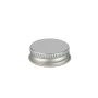 33-400 Silver Metal Screw Cap With Customizable Liner Options