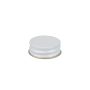 28-400 White Metal Screw Cap With Customizable Liner Options