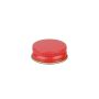 28-400 Red Metal Screw Cap With Customizable Liner Options