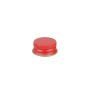 20-400 Red Metal Screw Cap With Customizable Liner Options