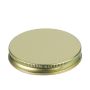 83-400 Gold Metal Screw Cap With Customizable Liner Options
