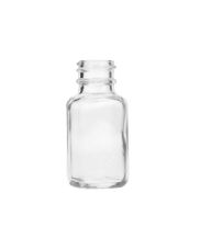 0.5oz Flint French Square Glass Bottle
