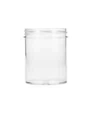 4oz Clear Straight-Sided Plastic Jar