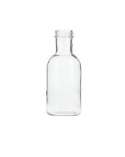12oz Flint BBQ Stout Round Glass Bottle - 38-405 Neck Finish