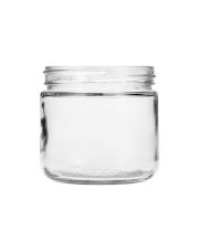 12oz Flint Glass Salsa Jar