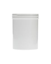 8oz (240ml) White PP Straight-Sided Round Plastic Jar - 70-400 Neck