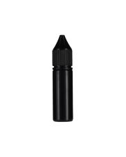 15ml Black PET Chubby Gorilla Unicorn V3 Bottle With Black CR Tamper Evident Break Off Band Closure 