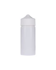 100ml White PET Chubby Gorilla Unicorn V3 Bottle With White CR Tamper Evident Break Off Band Closure 