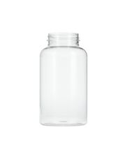 500cc Clear PET Packer Bottle Round - 53-400 Neck