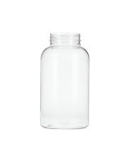 625cc Clear PET Packer Bottle Round - 53-400 Neck
