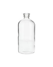 32oz (960ml) Flint (Clear) Glass Oil Bottle with Cork Finish