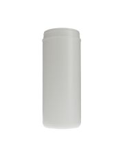 120oz White Color HDPE Plastic Jar With 120-400 Neck Finish