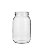 16oz Flint Glass Economy Jar