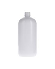  500ml (16.9oz) White PET Lotion Bottle Round - 24-410 Neck