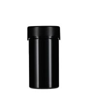  5oz (150cc) Black PET Chubby Gorilla Aviator CR Jar Black Tamper Evident Break-Off Band Closure 