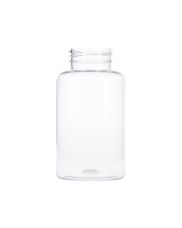 200cc Clear PET Packer Bottle Round - 38-400 Neck